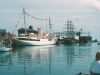 kongeskibet i Køge Havn 1988