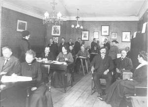 Kvinder stemmer første gang til Rigsdagsvalg 1918 – Køge Rådhus