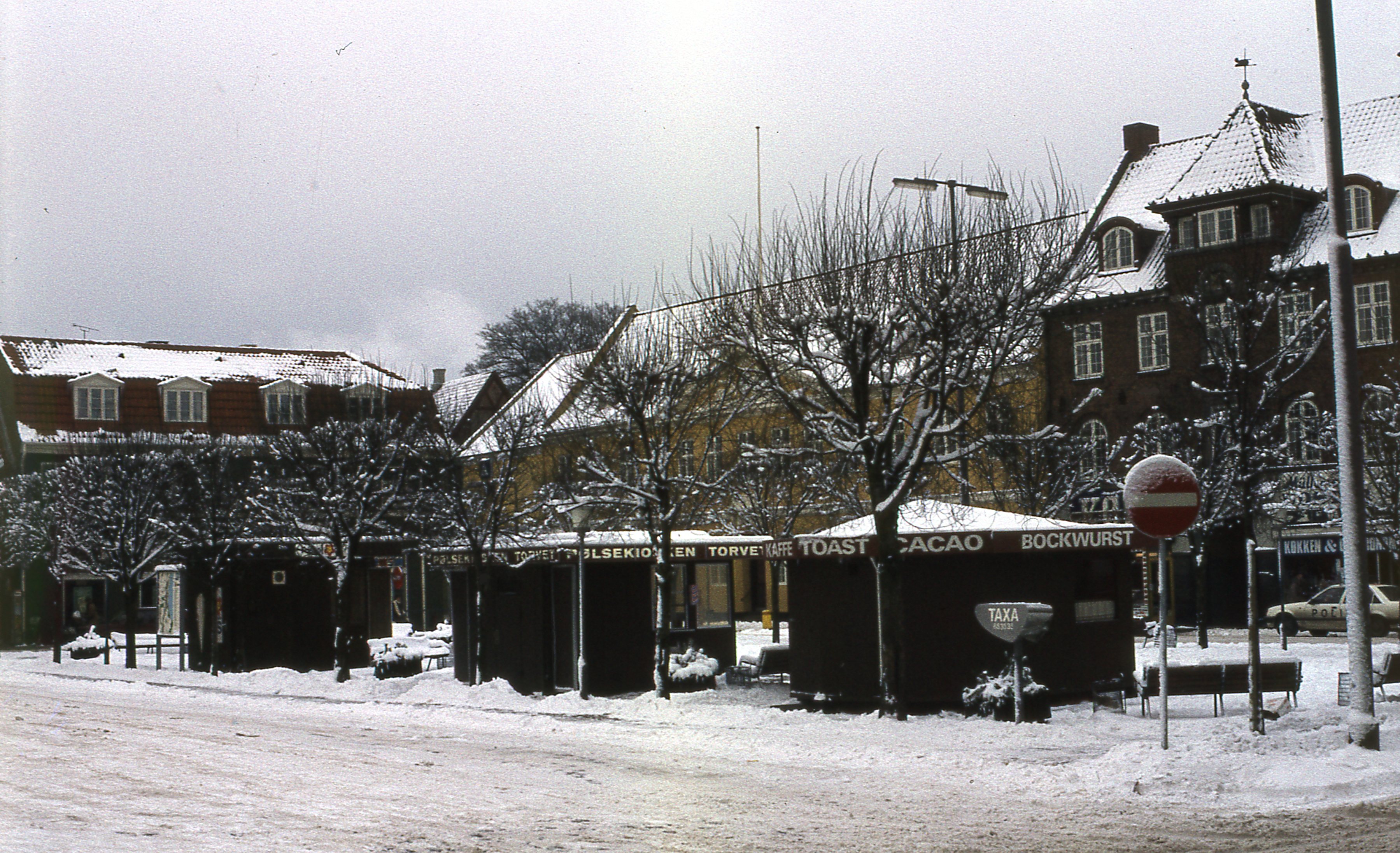 Køge torv Werners lund 1985 – Køge Arkiverne
