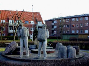 Skulptur ved Mølleparken, Københavnsvej 46 